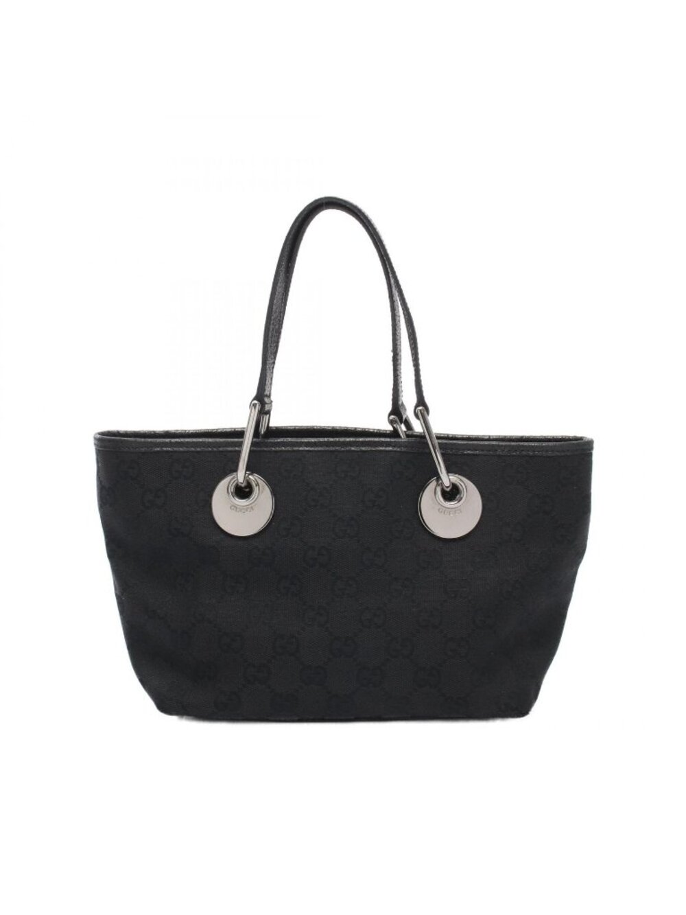 Gucci Tote GG Canvas Black Mini